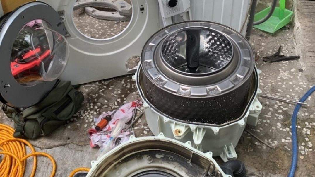 ⁣Dịch vụ vệ sinh máy giặt cửa ngang tại nhà uy tín – ThoDienLanh24h