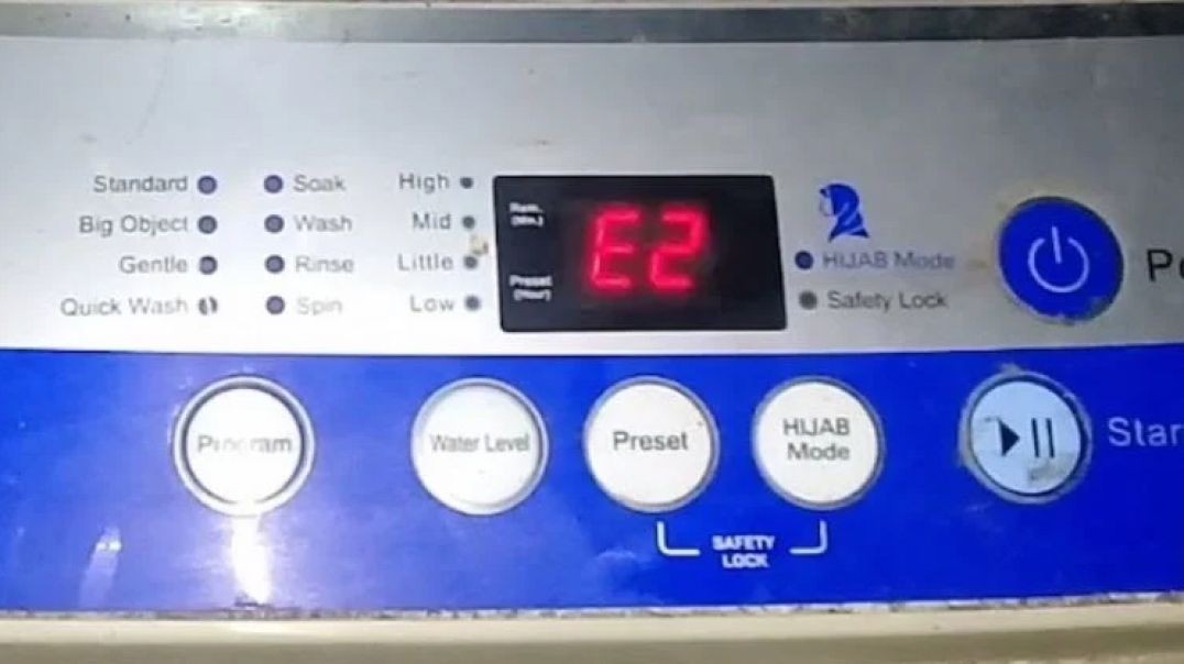 Sửa Máy giặt bị lỗi E2 tại nhà? #suamaygiat #loie1 #thodienlanh24h